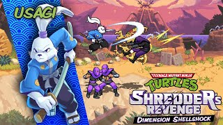 Teenage Mutant Ninja Turtles: Shredder's Revenge (Survival Mode) Usagi Gameplay [4K 60FPS]