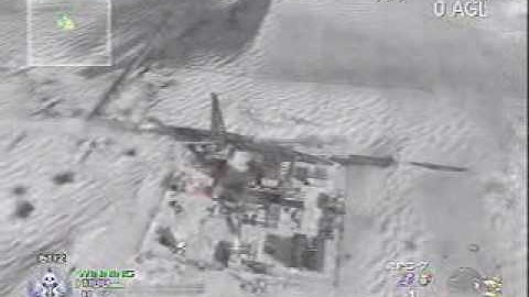 Modern Warfare 2 AC-130 Glitch