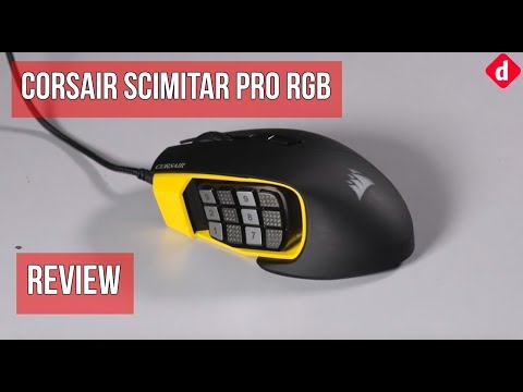 Corsair Scimitar Pro RGB Gaming Mouse Review | Digit.in