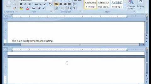 Microsoft Word 2007 Video Tutorial 003 (V101000003)