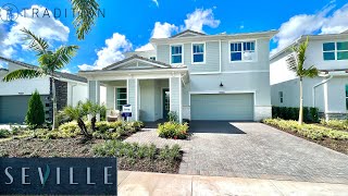 New Construction Pool Home Tour Seville at Tradition Port St Lucie FL | 2814 SF | 4 Bed | 3.5 Bath