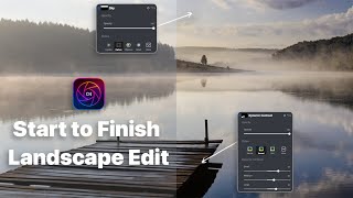 Start-to-finish Landscape Edit in Photo RAW 2024