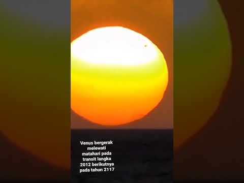 Video: Ketika Venus Melintasi Piringan Matahari