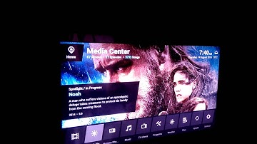 Eminence XBMC UI demo on RaspberryPi