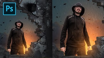 Create a Dramatic Rain Effect - Photoshop