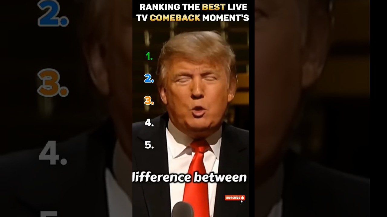 Ranking Best Live Tv Comebacks 