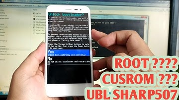 Cara Mudah Unlock Bootloader Sharp507 - UBL AndroidONE