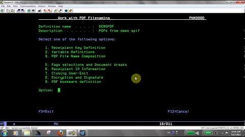 InterForm400 PDF File Naming Demo