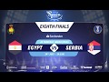 2019 Men’s Junior World Championship, Eighth-final - Egypt vs Serbia