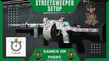 BEST "STREETSWEEPER" ZOMBIES SETUP :: Call of Duty Cold War Zombies