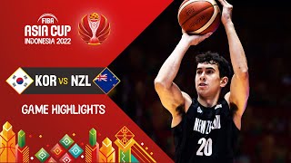 Korea 🇰🇷 - New Zealand 🇳🇿 | Basketball Highlights