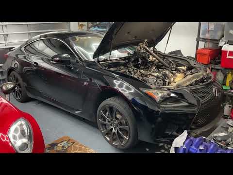 Lexus RCF Valley Plate Repair Tutorial 2ur-gse diy RC-f 