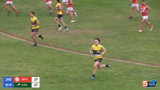 Eagles forward James Rowe kicks four goals - Rd 4 Statewide Super League