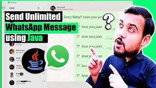 Java Tutorial for Beginners - Send Unlimited Message on WhatsApp using Java 😅 screenshot 4