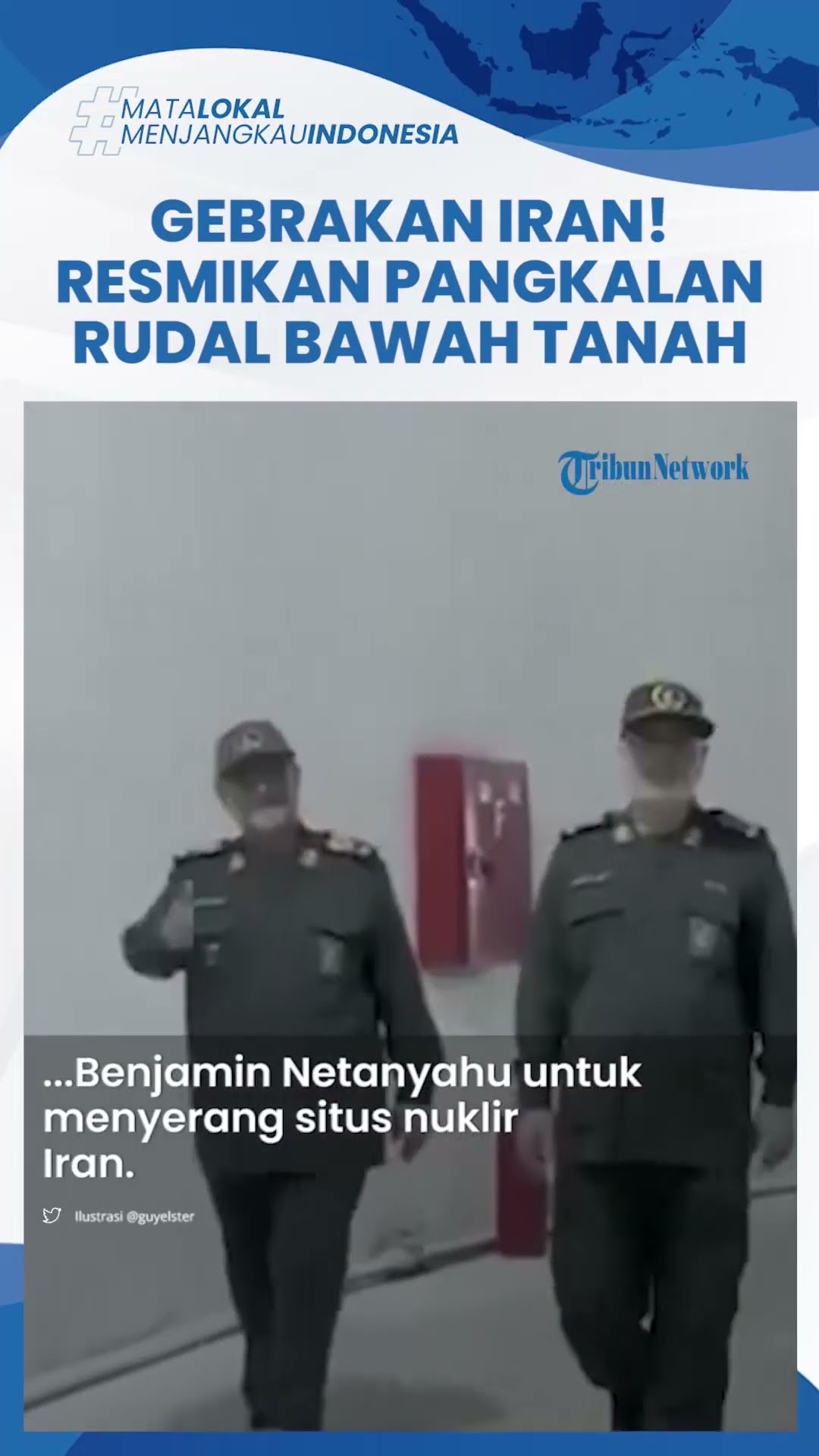 Penampakan Pangkalan Rudal Bawah Tanah ‘Rahasia’ Iran, Diresmikan Sebelum Donald Trump Dilantik