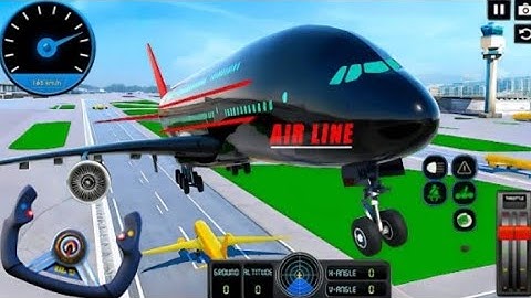Flight Airplane City Pilot Simulator - Plane Boeing Emergency Landing - Android Gameplay