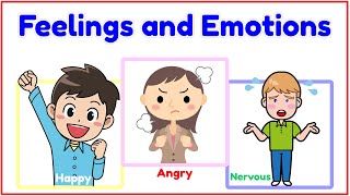 Feelings and Emotions Vocabulary for Kids | English Vocabulary for Kids