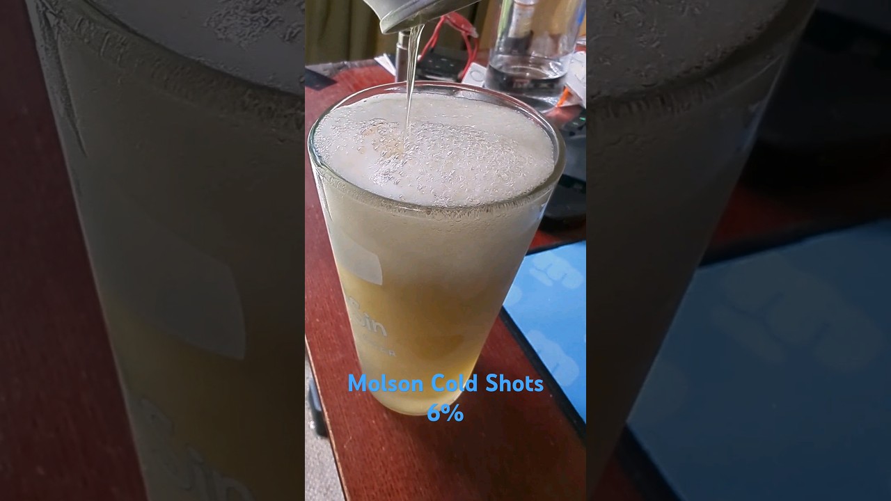 Molson cold shots 6% lager review