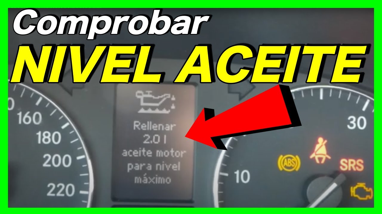 COMO COMPROBAR NIVEL De ACEITE MercedesBenz clase C 2.2D YouTube COMO COMPROBAR NIVEL De ACEITE MercedesBenz clase C 2.2D YouTube
