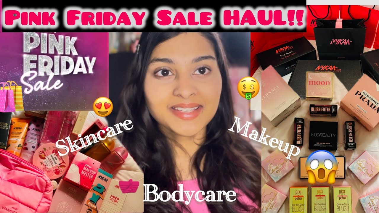 NYKAA PINK FRIDAY SALE 2025 🩷🩷💖|| SKINCARE, PERFUMES.. MAKEUP 💗💗Hugeeee HAUL 💝💝