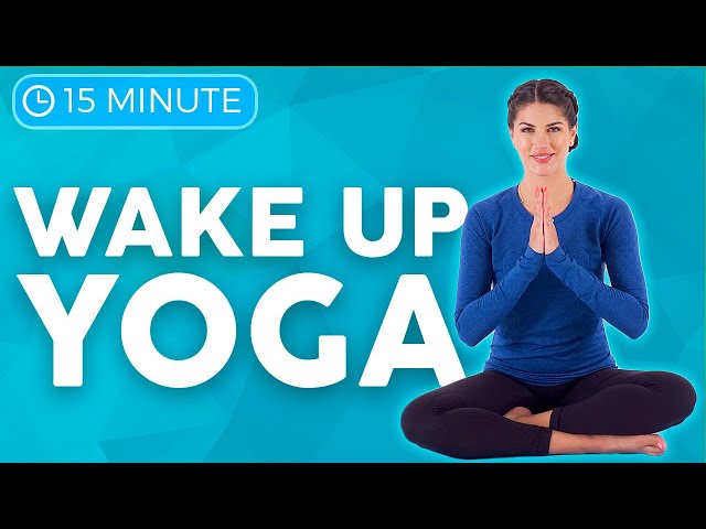 15 minute Morning Yoga Stretch Out & Wake Up class=