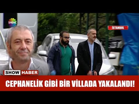 Sedat Şahin cephanelik gibi bir villada yakalandı!