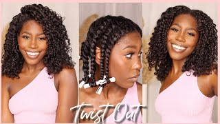 MUST SEE!!! Super Defined Twist Out On Relaxed Hair