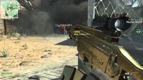 MW3 - G36C Multikill