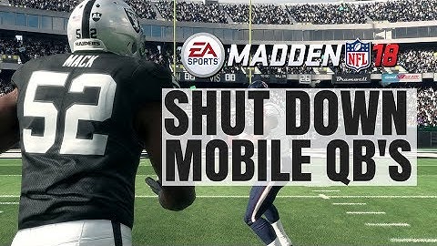 Madden 18 Tips: How To Shut Down Mobile QB