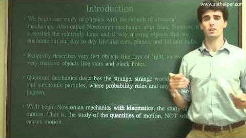 [HS - Physics ] Lecture 3: Kinematics I - Constant Velocity