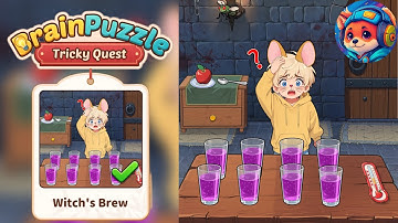 Brain Puzzle Tricky Quest Level 149 Witch’s Brew | Walkthrough & Solution (iOS / Android) 