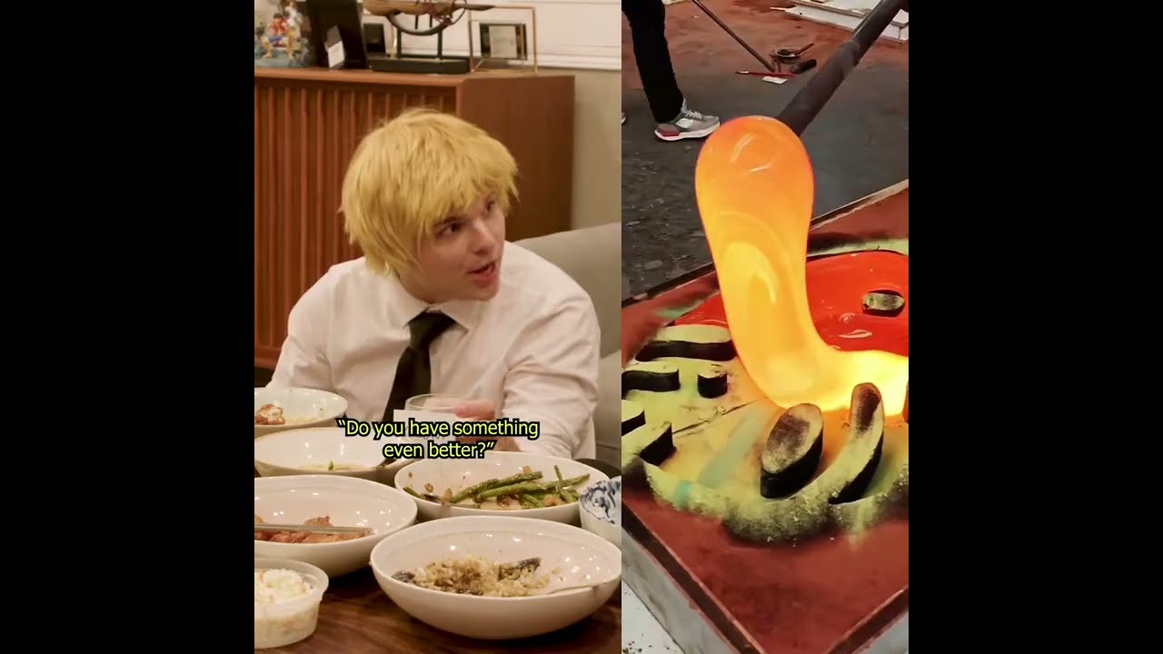 Hilarious Cosplay and a Fiery Feast: Anime Characters Try Exotic Drinks