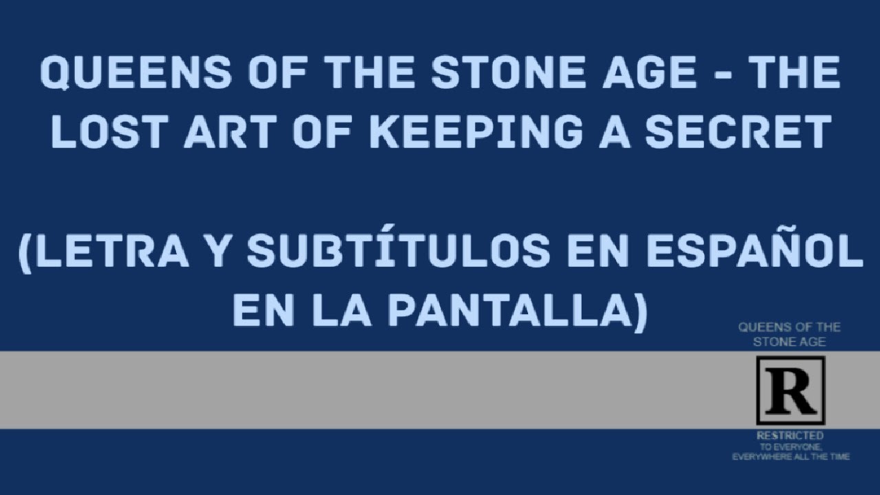 Queens of the Stone Age The Lost Art of Keeping a Secret (Lyrics/Sub