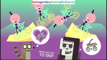 Regular Show RigBMX 2 Crash Curse Level 1 WalkThrough Gameplay - Completing Level 1