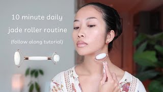 10 minute daily jade roller routine