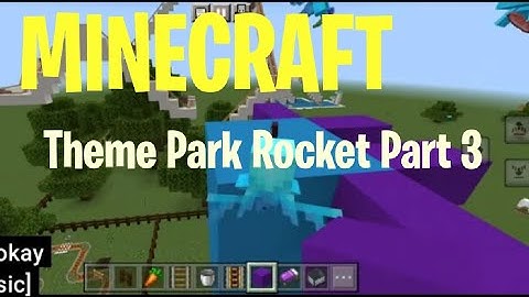 Theme Park Rocket Part3 | Minecraft Builder | Minecraft Rocket Part 3