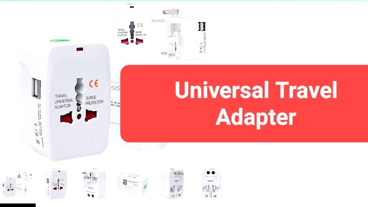 Internationally Recognized Universal Travel Adapter