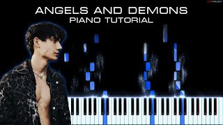 Jaden Hossler (jxdn) - Angels and Demons | Piano Cover | Remix, Karaoke