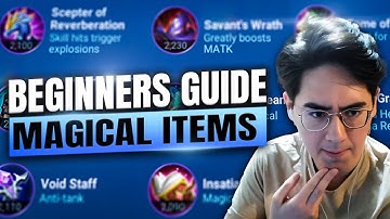 BEGINNERS GUIDE TO ALL ITEMS IN HOK, PART 2/3 MAGICAL ITEMS! | Honor of Kings