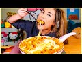 Cooking Mukbang) CHEESY KIMCHI FRIED RICE l RECIPE