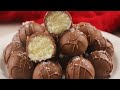كرات الباونتي ب٣مكونات فقط جاهزه بدقائق Bounty Balls Coconut Balls 