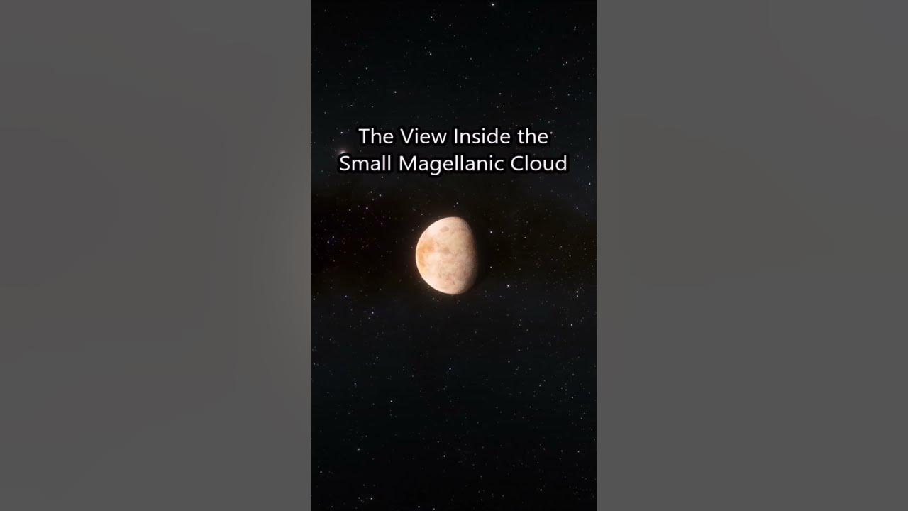Magellanic Clouds in SpaceEngine Compilation