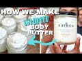 How We Make Hemp Whipped Body Butter for Our Business / DIY Pumpkin Spice / our entire process