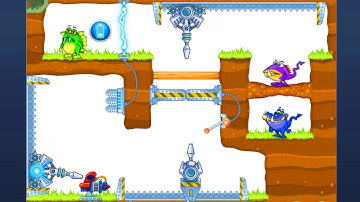 Laser Cannon 3 walkthrough game / New monsters in the cannon puzzle