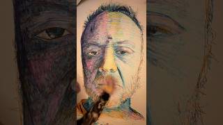 “Grown Man” 2’x3’ Pen and Ink and Marker on Velum.#penandink #drawing  #timelapse #artistprocess