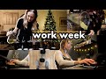 QA Work Week In My Life | Making candles, simplifying the holidays, and go to healthy meals!