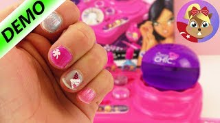 Tırnak Bakım Stüdyosu Manikür ve Pedikür! Nail Art Studio Crazy Chic | Harika Set Unboxing & Demo screenshot 5