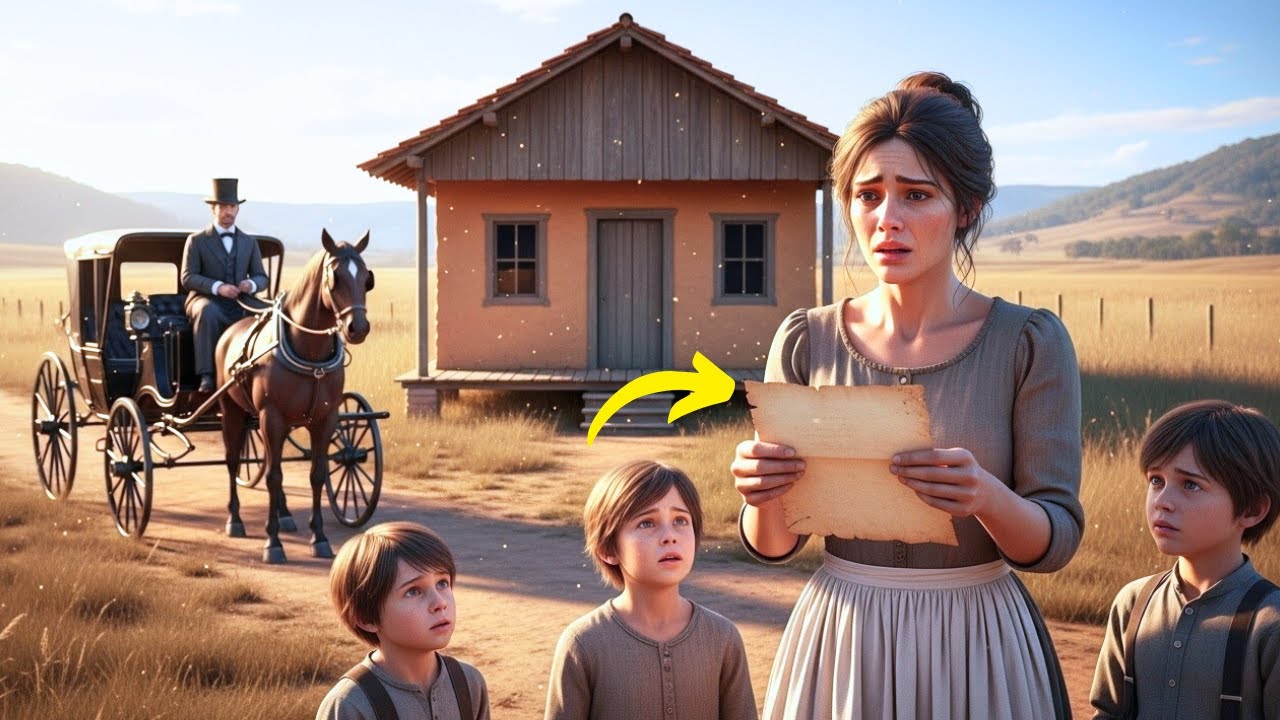 VIÚVA POBRE MÃE DE 3 FILHOS HERDA CASA MISTERIOSA QUE NINGUÉM QUIS