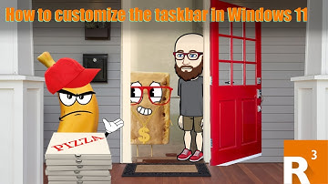 How to customize the taskbar in Windows 11