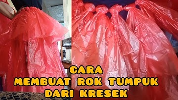 Thumbnail of CARA MEMBUAT DAN MENGIKAT ROK KRESEK MERAH TUMPUK